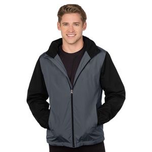 Tri-Mountain Alden Men's Gray Black Midweight Jacket‎ Sz. L NWT